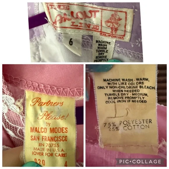 ✨ Vintage Prairie Square Dance Dress Bundle Lace Ruffle Cottagecore XS - Picture 10 of 11